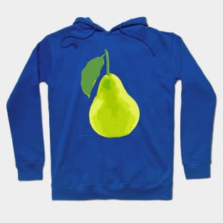 Minimalist Abstract Nature Art #59 Pear Hoodie